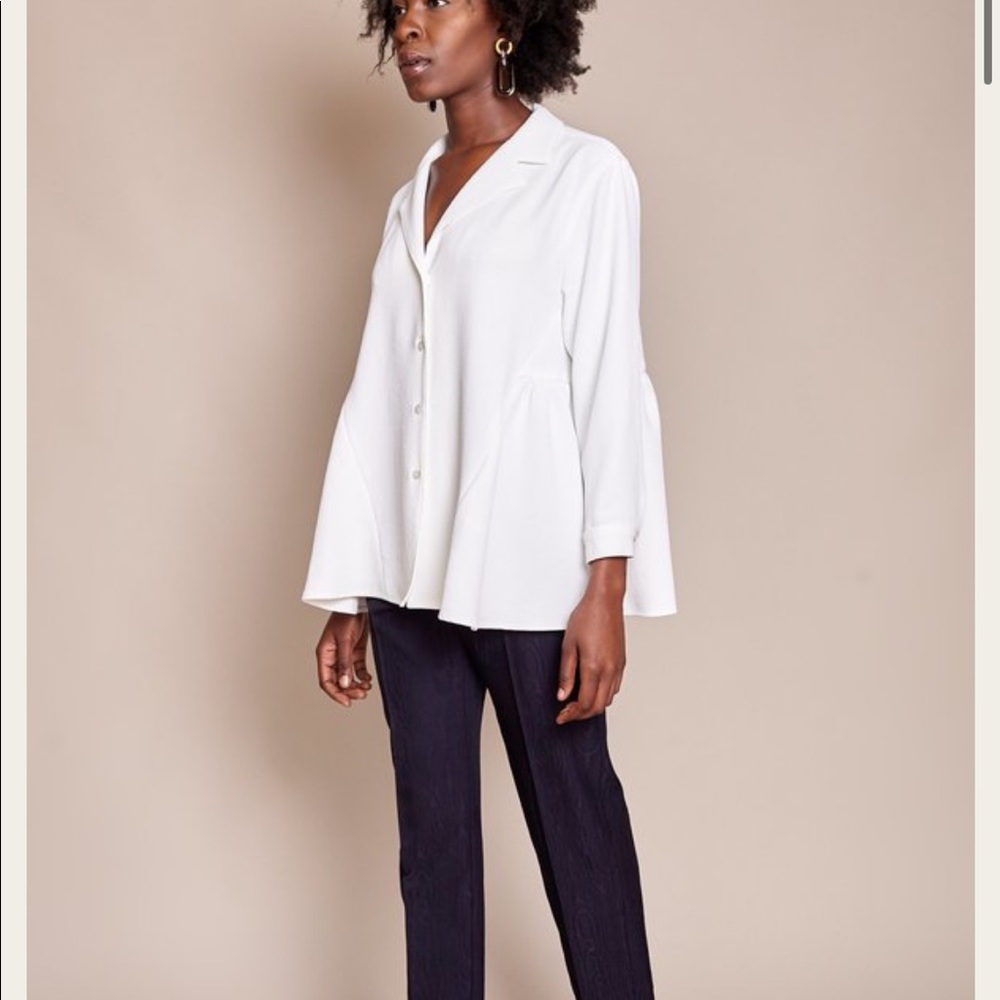 Rachel Comey White Yuca Top